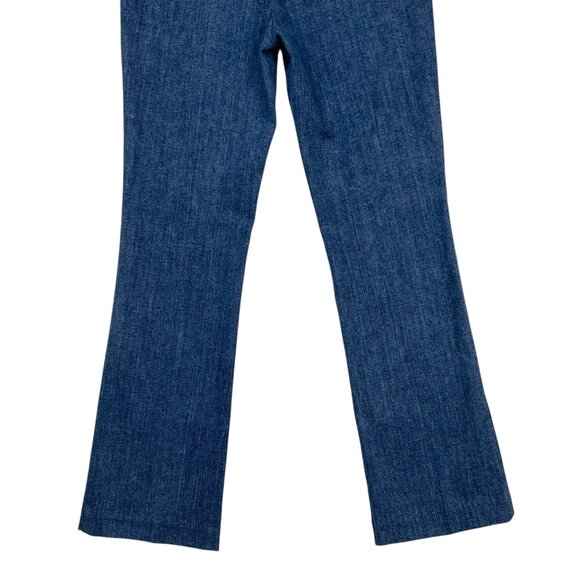 Rag And Bone Womens Hina Jean 2 Clean Ambra Blue Cropped Flare Leg High Rise - Picture 10 of 12